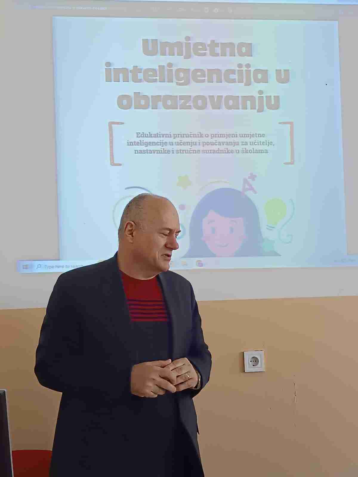 Održana edukacija „Primjena umjetne inteligencije u obrazovanju“  